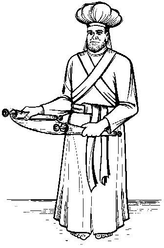A Priest - In Linen Garments